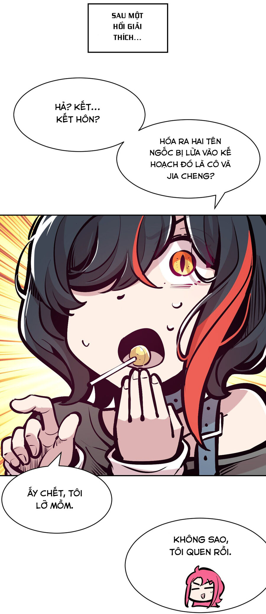 Oan Gia Chung Nhà: Thiên Thần X Ác Quỷ, Sao Mà Thân Được!? Chapter 130 - Trang 2