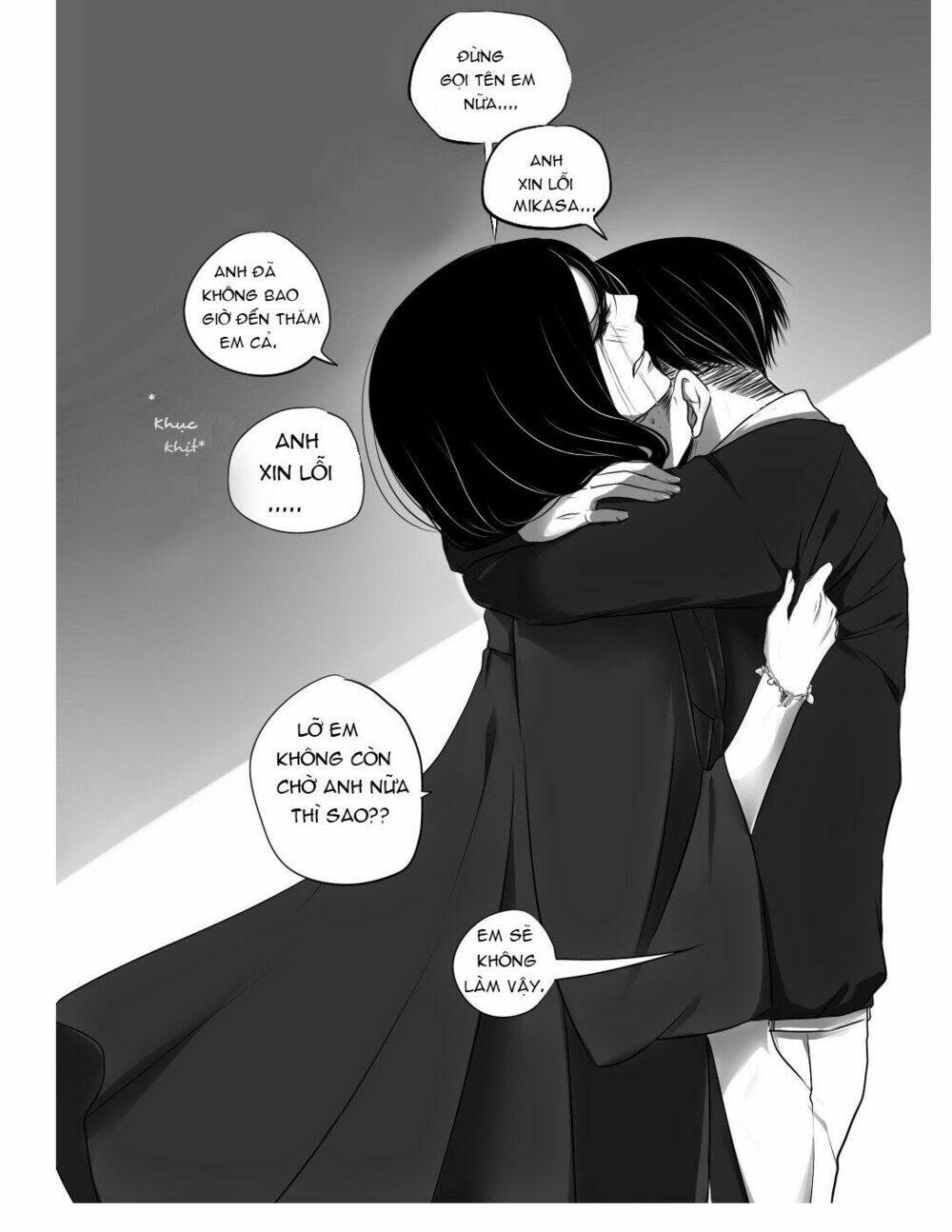 Đại Chiến Titan – Doujinshi Về Cuộc Tình Tay 4 Chapter 6 - Trang 2