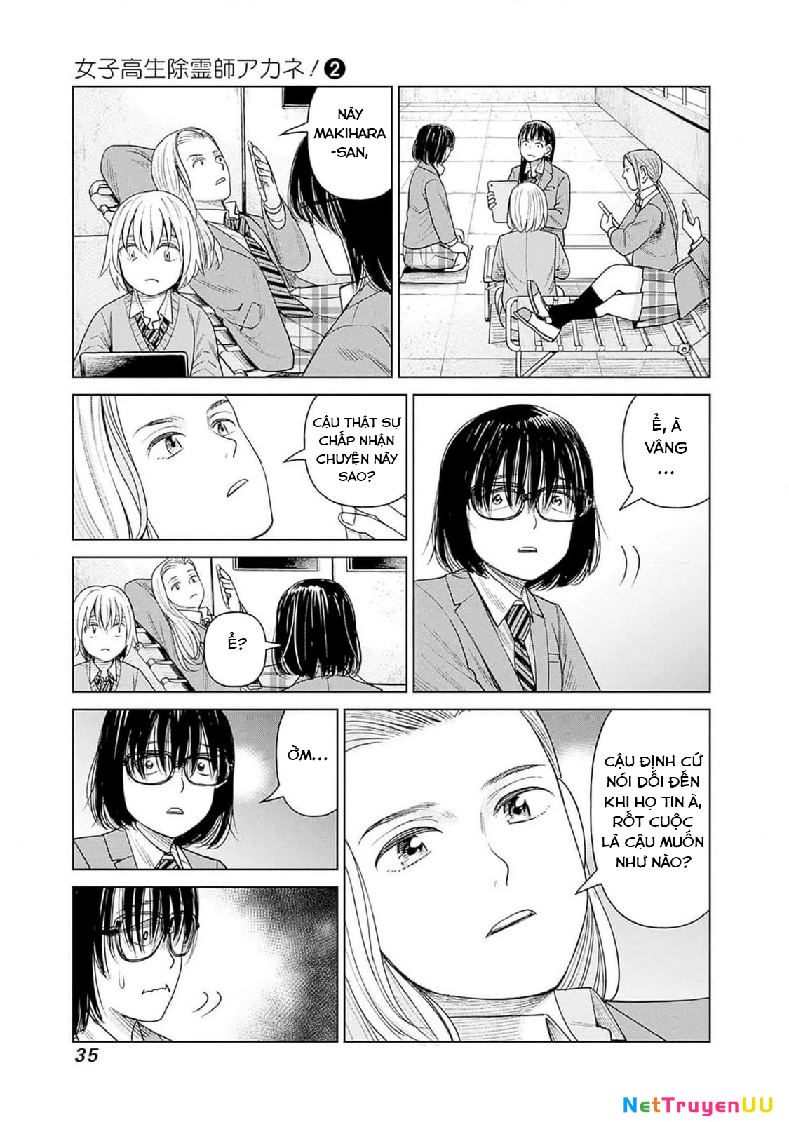 Nữ Sinh Trừ Tà Akane! Chapter 6 - Trang 2