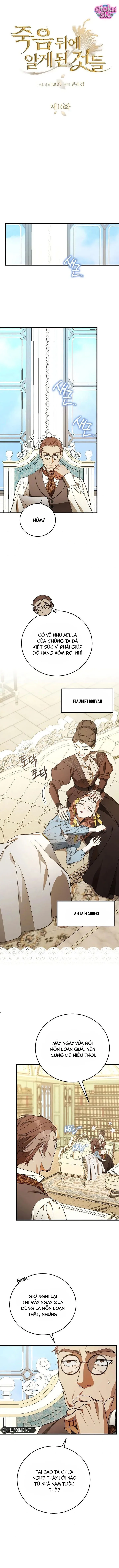 Những Chuyện Tôi Đã Học Được Sau Cái Chết Chapter 16 - Trang 2