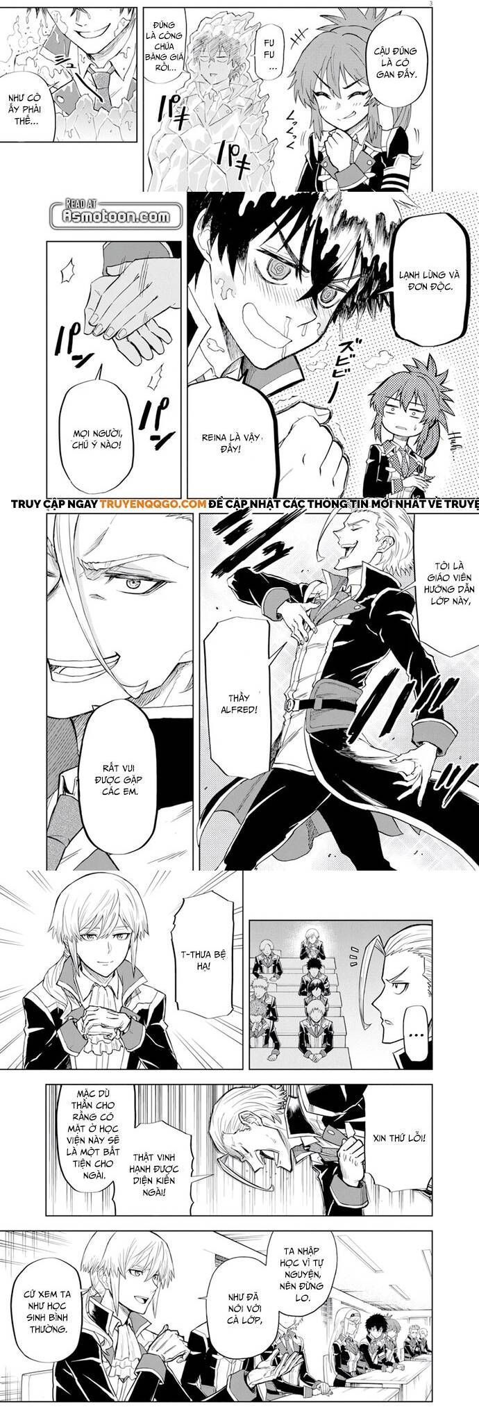 Sekai Saikyou No Kishi Wa, Kanarazu Shinu Heroine Wo Sukuu Tame Isekai Demo Saikyou No Kishi To Naru ~Ryoutei Ni Hana Wo, Ryoute Ni Ken Wo~ Chapter 3.5 - Trang 2