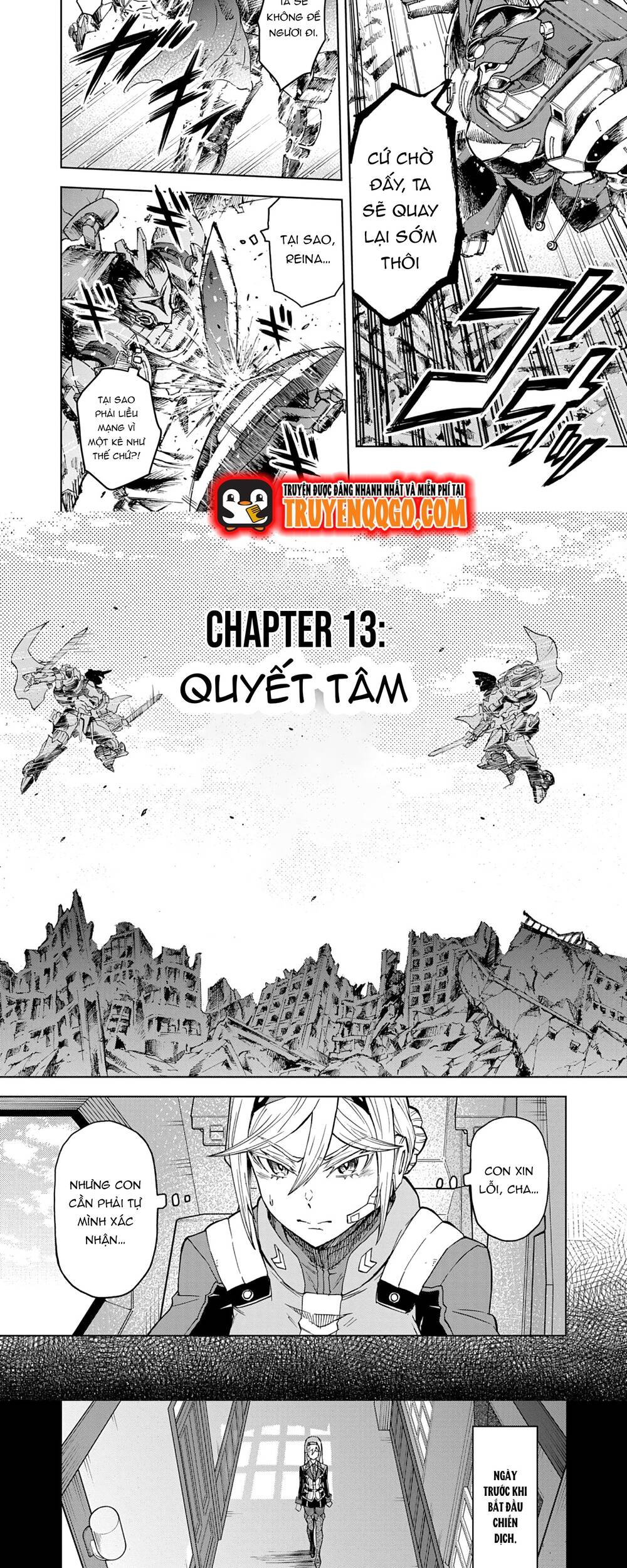 Sekai Saikyou No Kishi Wa, Kanarazu Shinu Heroine Wo Sukuu Tame Isekai Demo Saikyou No Kishi To Naru ~Ryoutei Ni Hana Wo, Ryoute Ni Ken Wo~ Chapter 13 - Trang 2