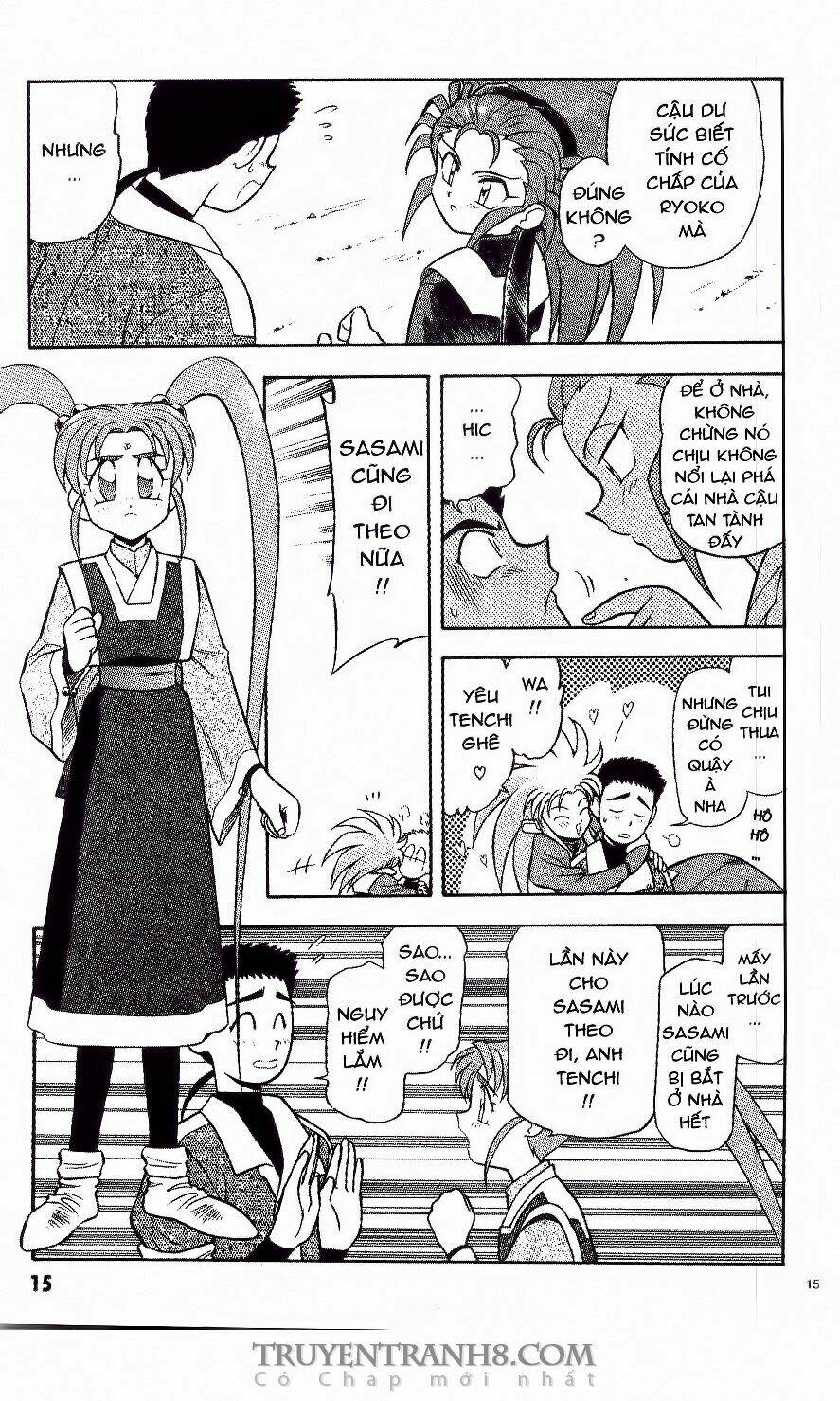 Tenchi Vô Dụng Chapter 8 - Trang 2