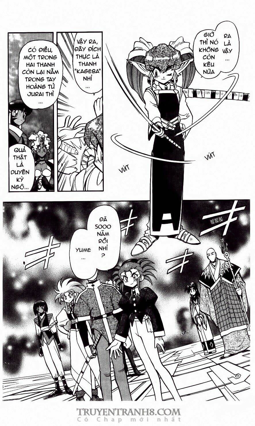 Tenchi Vô Dụng Chapter 36 - Trang 2