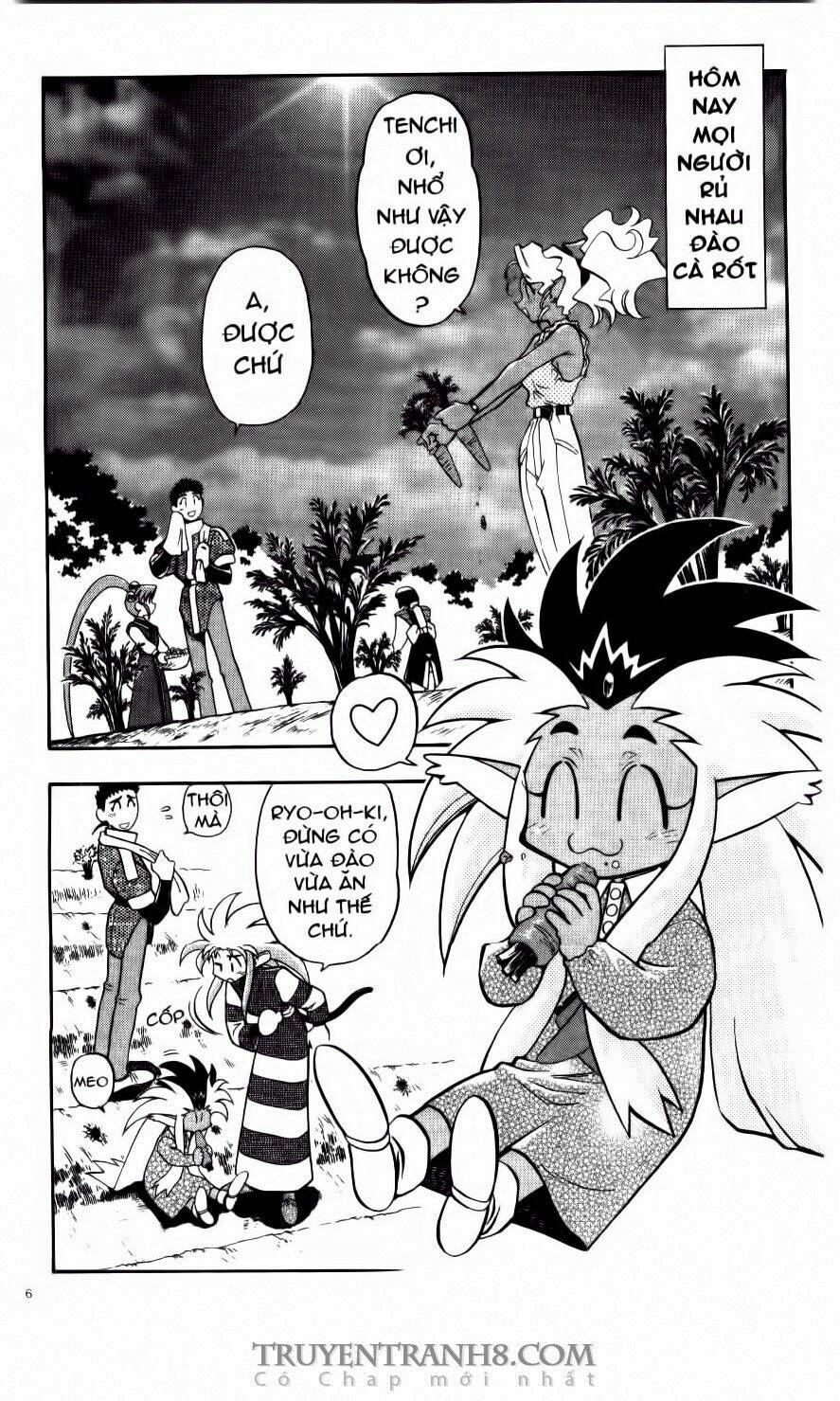 Tenchi Vô Dụng Chapter 56 - Trang 2