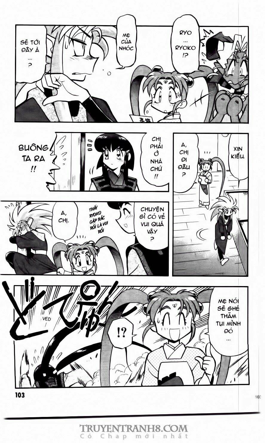 Tenchi Vô Dụng Chapter 60 - Trang 2