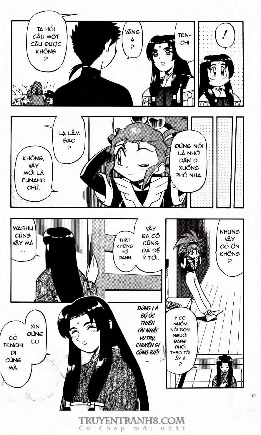 Tenchi Vô Dụng Chapter 60 - Trang 2