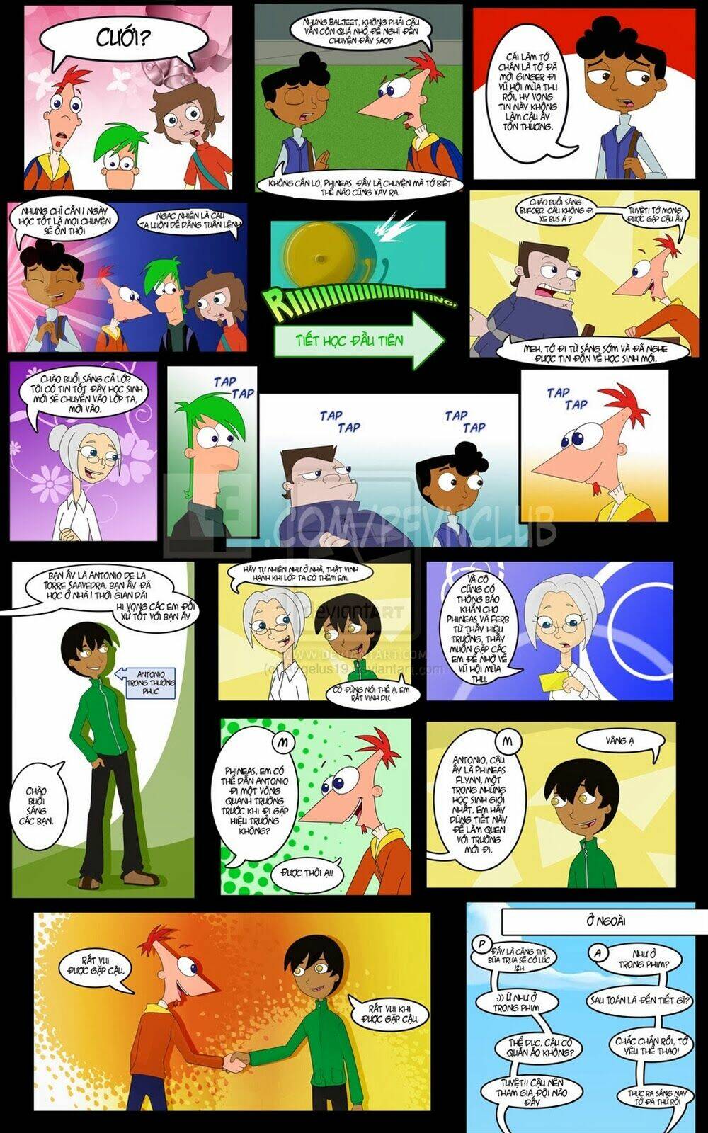 Phineas And Ferb : Lost In Time Chapter 3 - Trang 2
