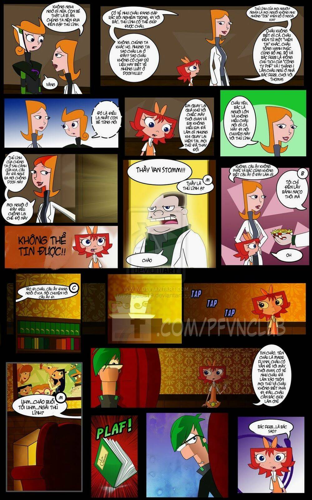 Phineas And Ferb : Lost In Time Chapter 3 - Trang 2