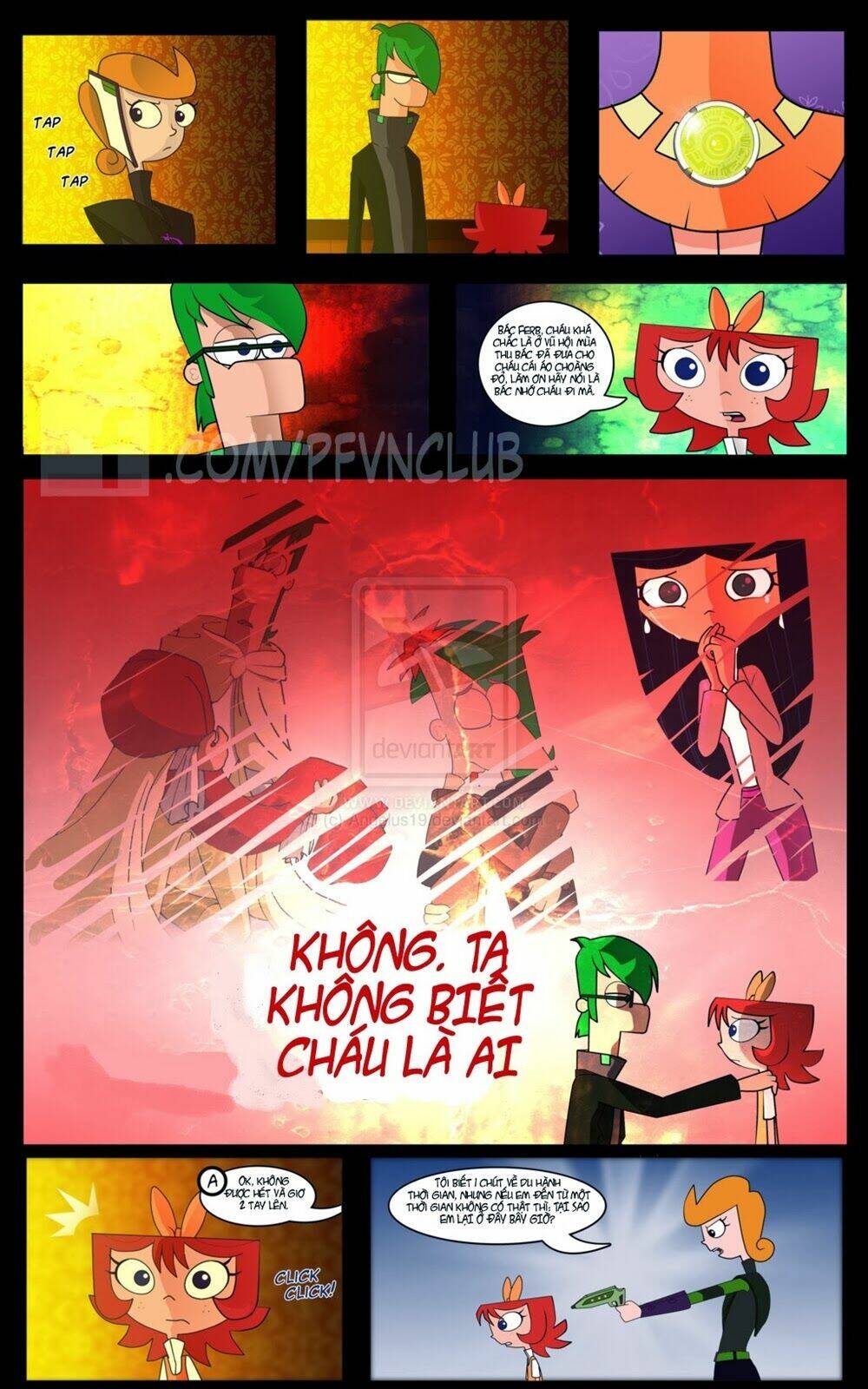 Phineas And Ferb : Lost In Time Chapter 3 - Trang 2