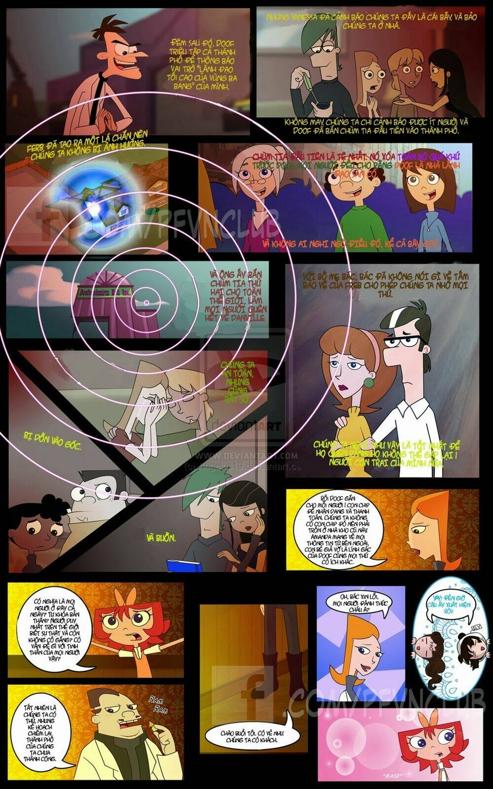 Phineas And Ferb : Lost In Time Chapter 3 - Trang 2