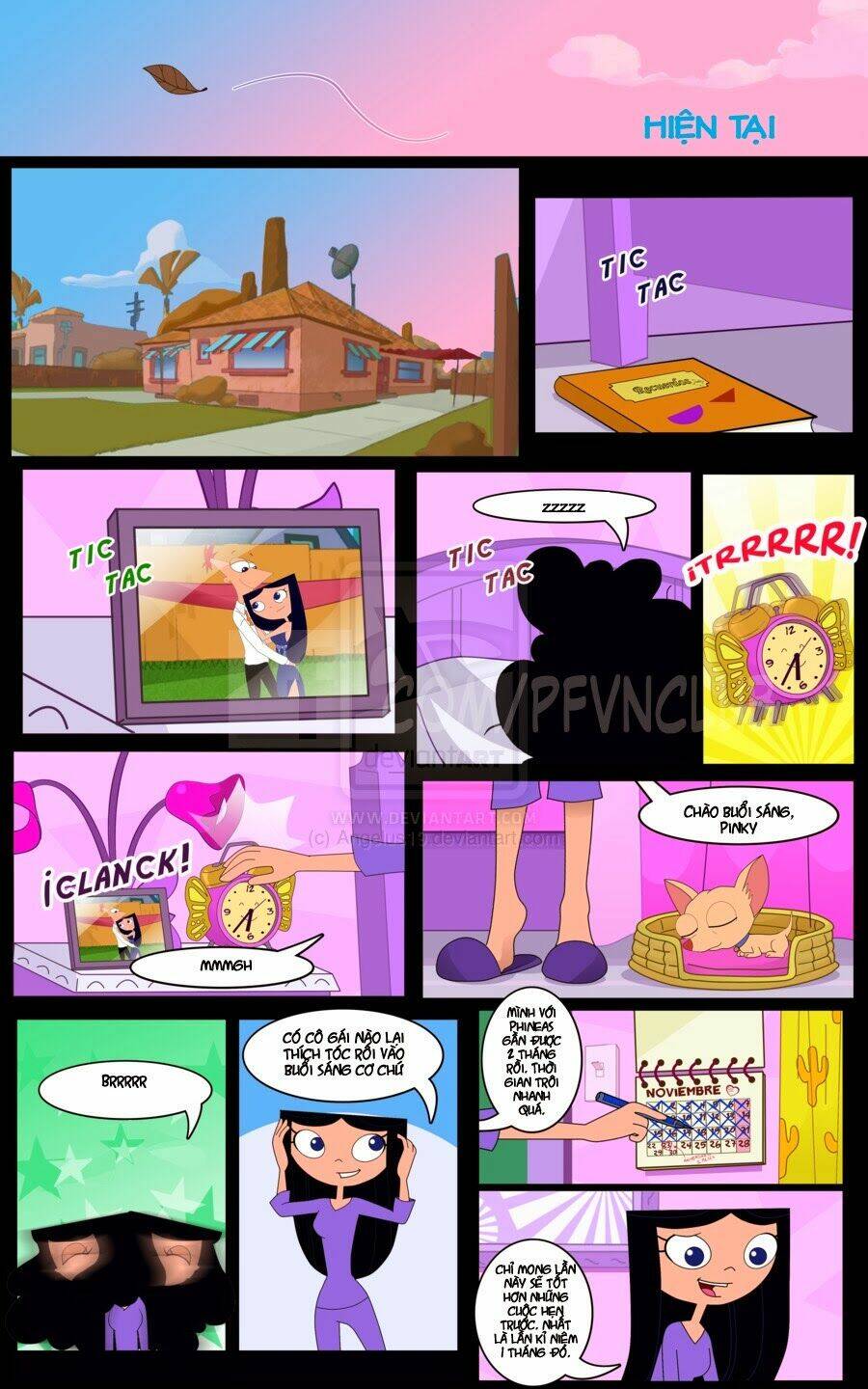 Phineas And Ferb : Lost In Time Chapter 3 - Trang 2
