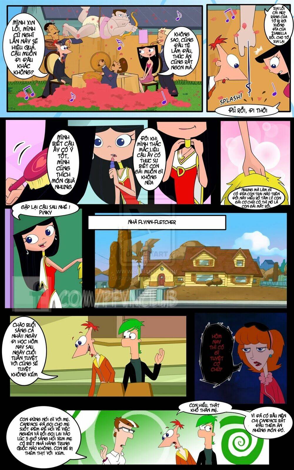 Phineas And Ferb : Lost In Time Chapter 3 - Trang 2