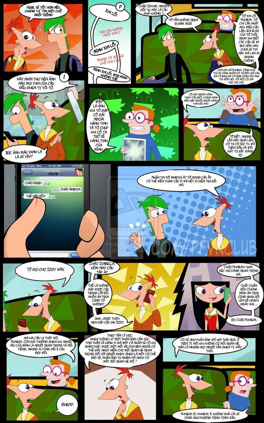 Phineas And Ferb : Lost In Time Chapter 3 - Trang 2