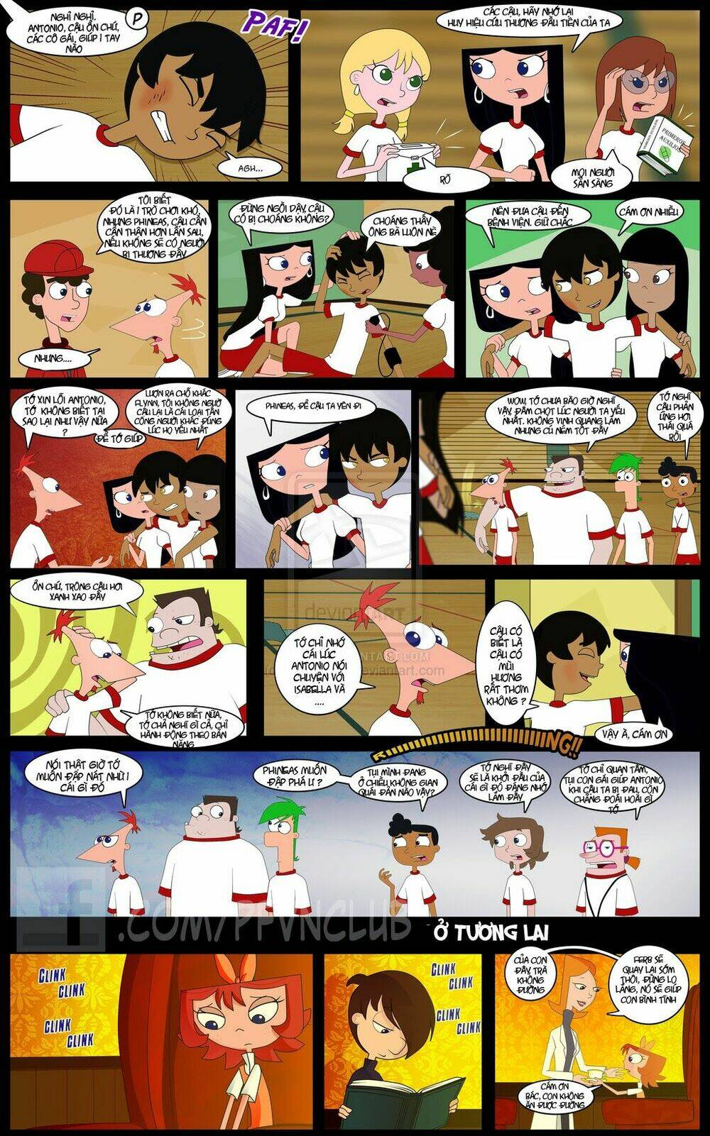 Phineas And Ferb : Lost In Time Chapter 4 - Trang 2