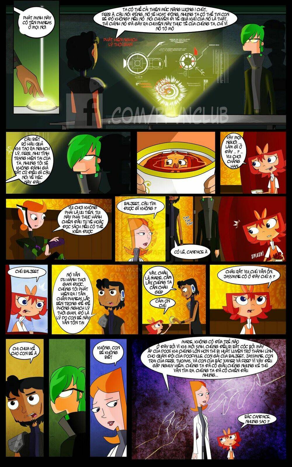 Phineas And Ferb : Lost In Time Chapter 4 - Trang 2