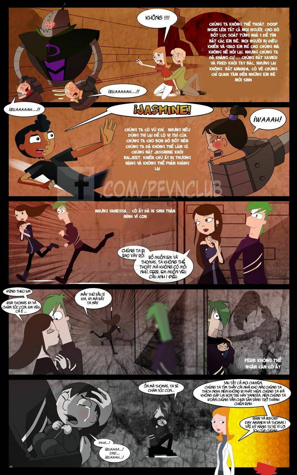 Phineas And Ferb : Lost In Time Chapter 4 - Trang 2
