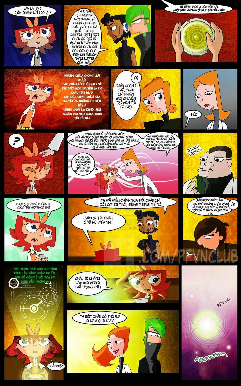 Phineas And Ferb : Lost In Time Chapter 4 - Trang 2