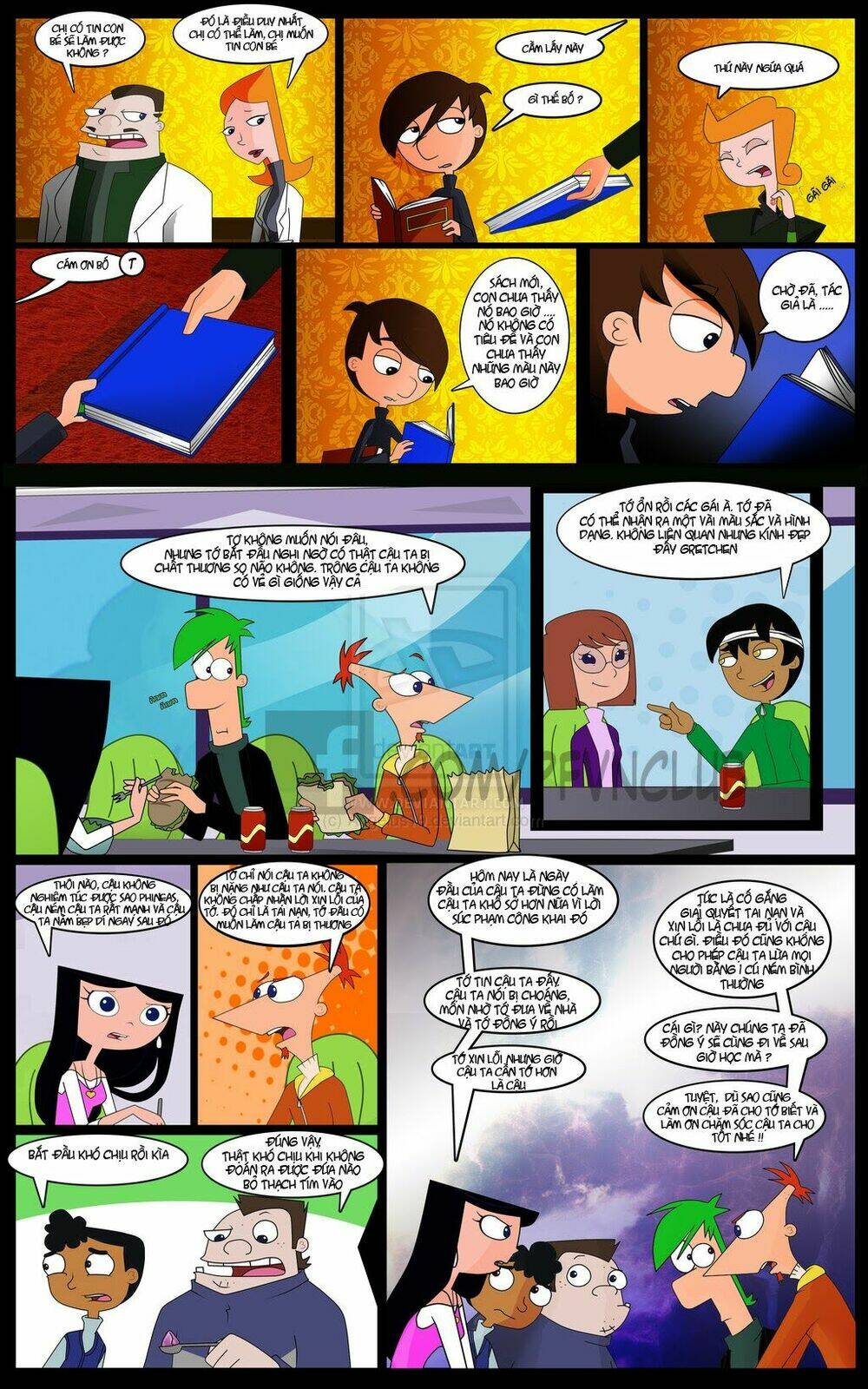 Phineas And Ferb : Lost In Time Chapter 4 - Trang 2