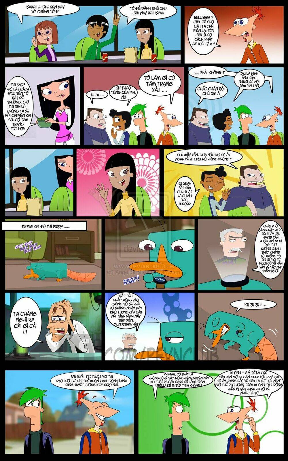 Phineas And Ferb : Lost In Time Chapter 4 - Trang 2