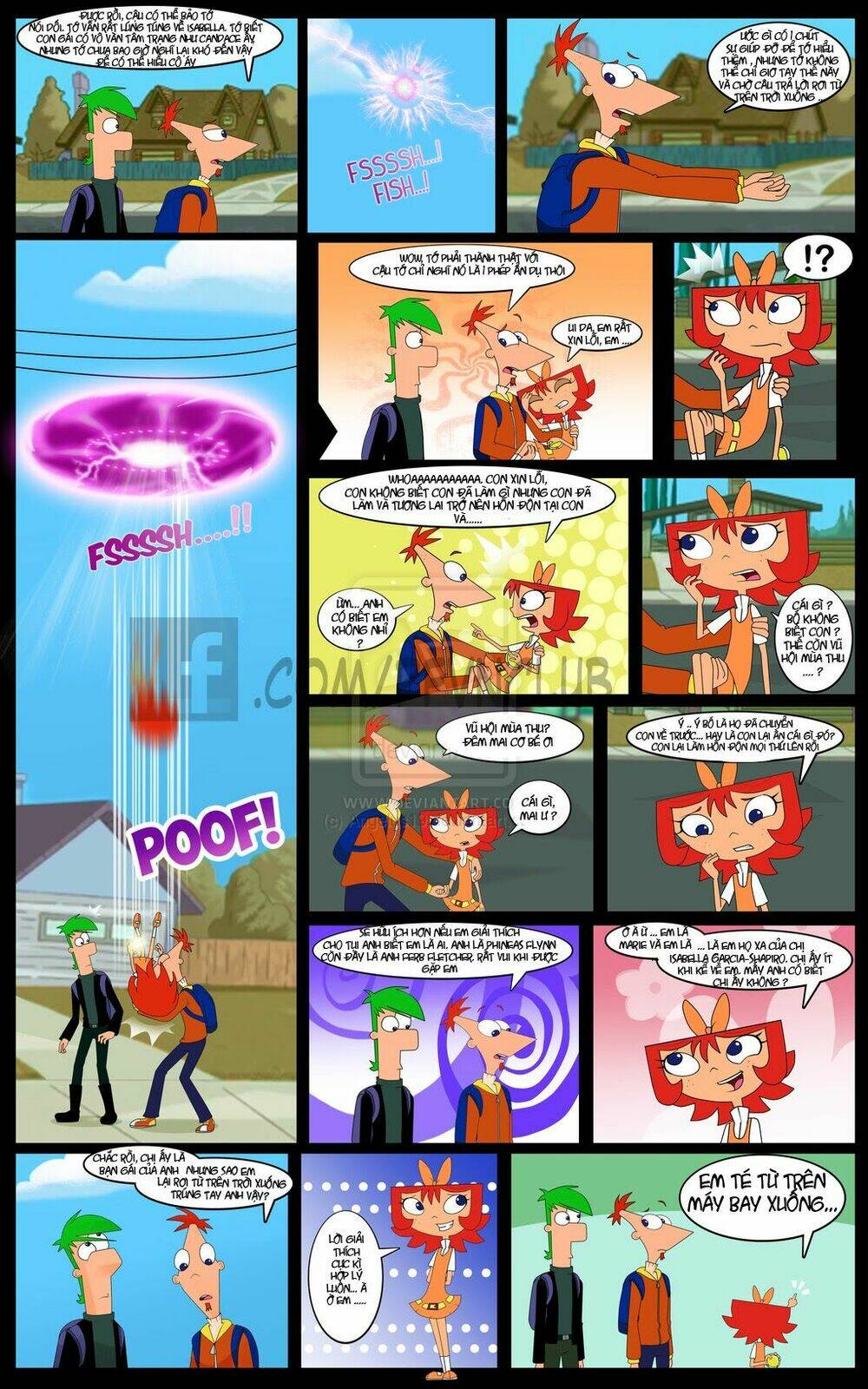 Phineas And Ferb : Lost In Time Chapter 4 - Trang 2