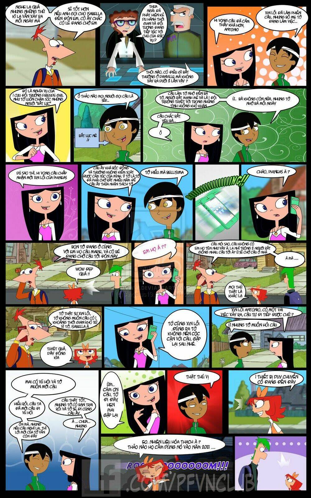 Phineas And Ferb : Lost In Time Chapter 4 - Trang 2