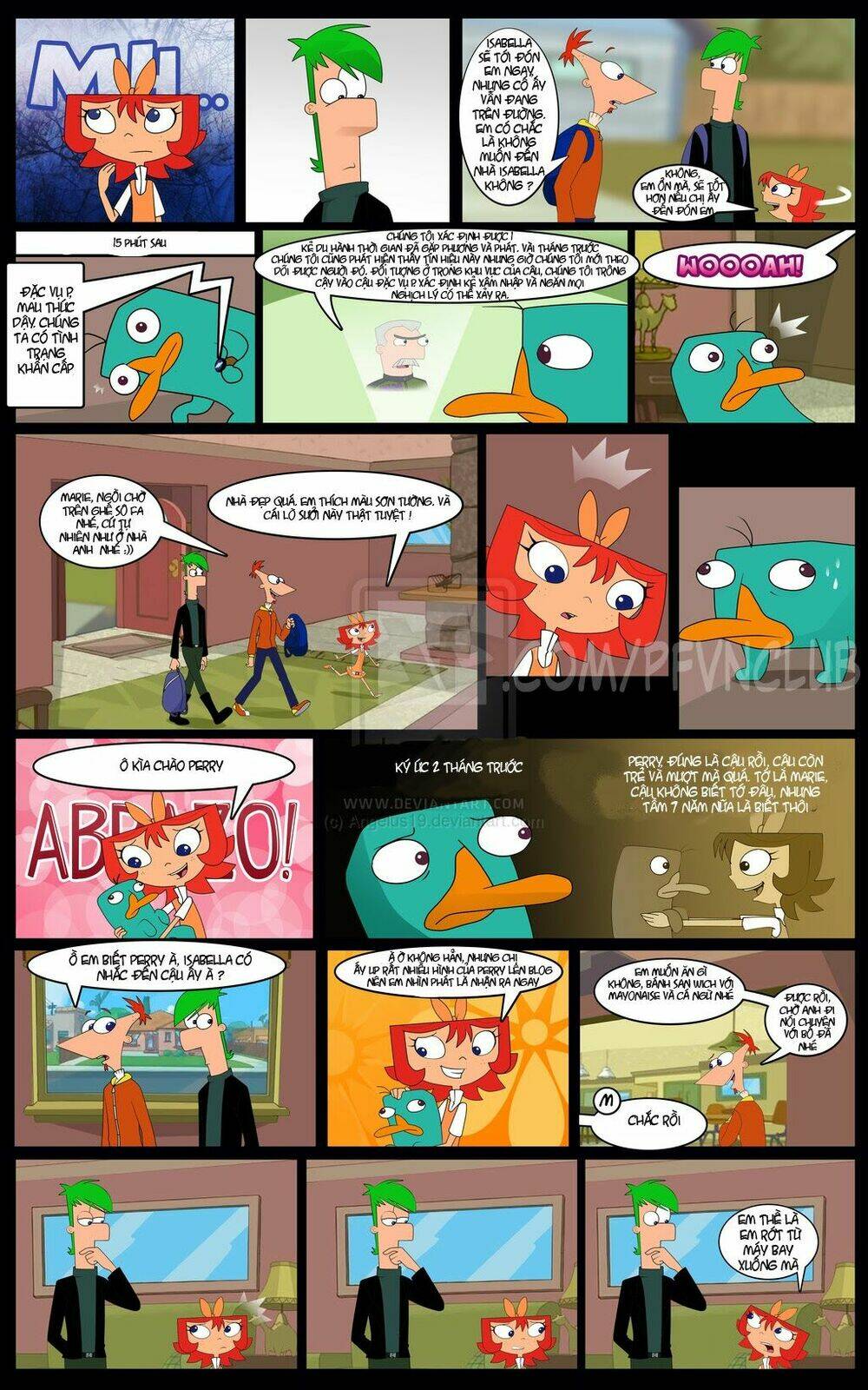 Phineas And Ferb : Lost In Time Chapter 4 - Trang 2