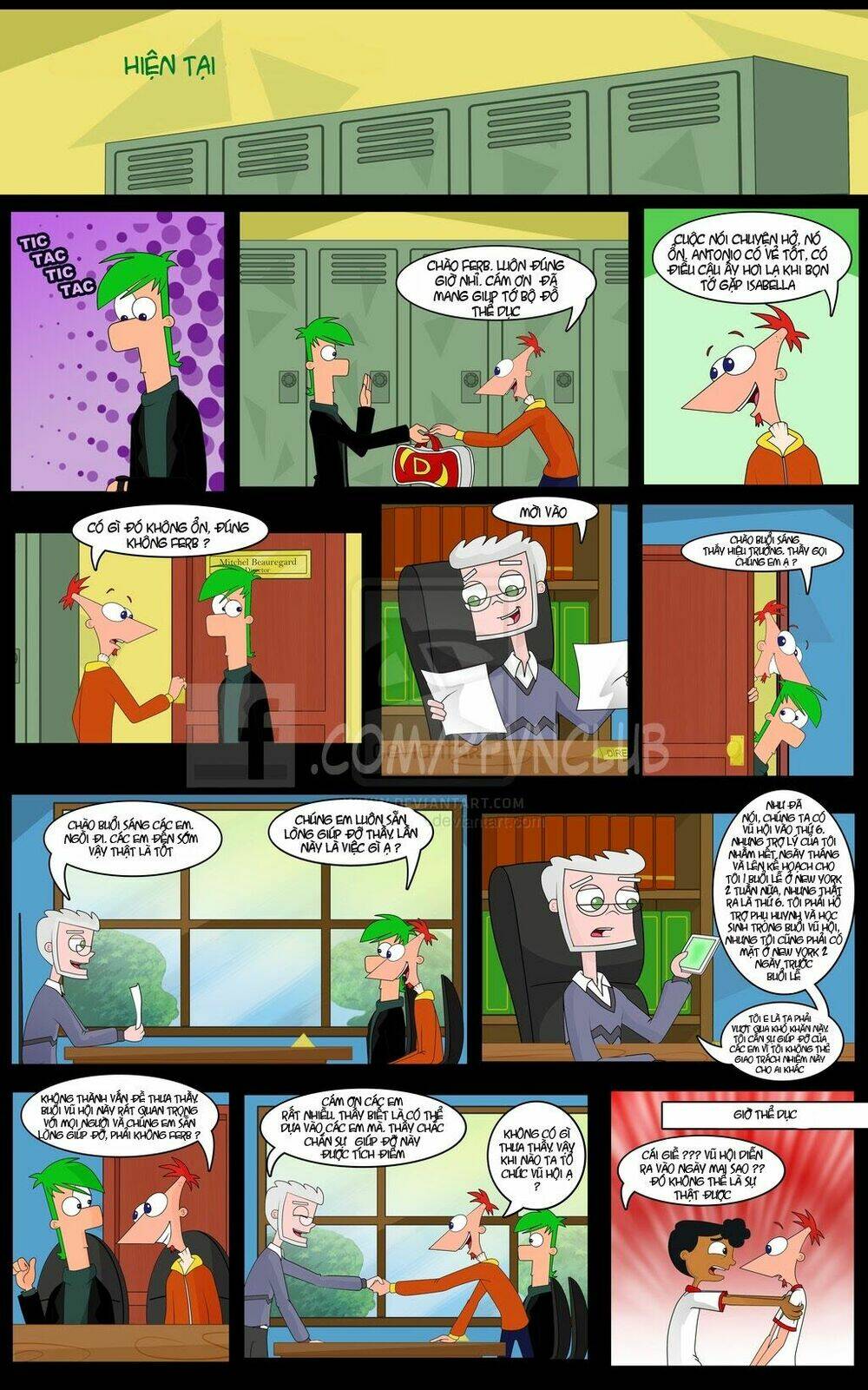 Phineas And Ferb : Lost In Time Chapter 4 - Trang 2