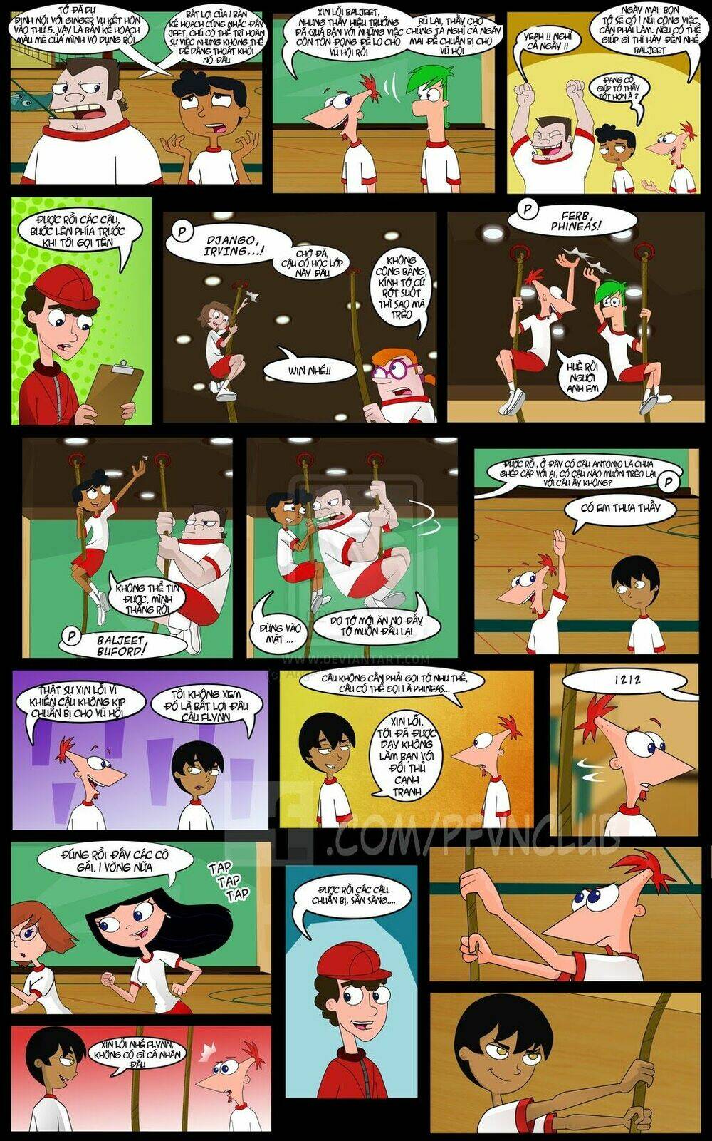 Phineas And Ferb : Lost In Time Chapter 4 - Trang 2