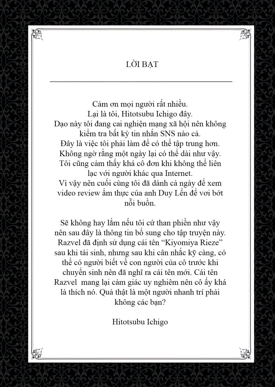 Kẻ Giết Người Hàng Loạt Chuyển Sinh Sang Thế Giới Khác Chapter 16.5 - Trang 2