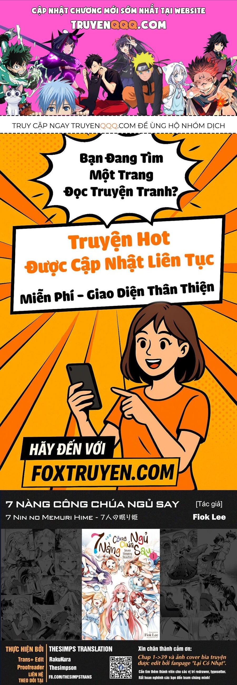 7 Nàng Công Chúa Ngủ Say Chapter 68 - Trang 2