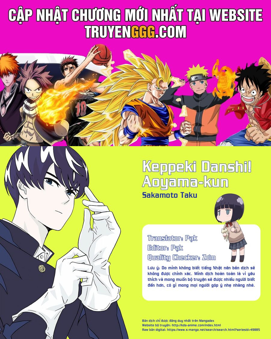 Chàng Trai Sạch Sẽ! Aoyama-Kun Chapter 27 - Trang 2