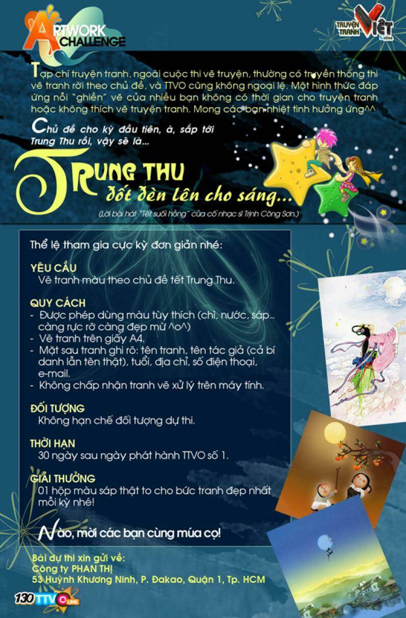Tạp Chí Truyện Tranh Việt Nam Online – Ttvo Chapter 1 - Trang 2
