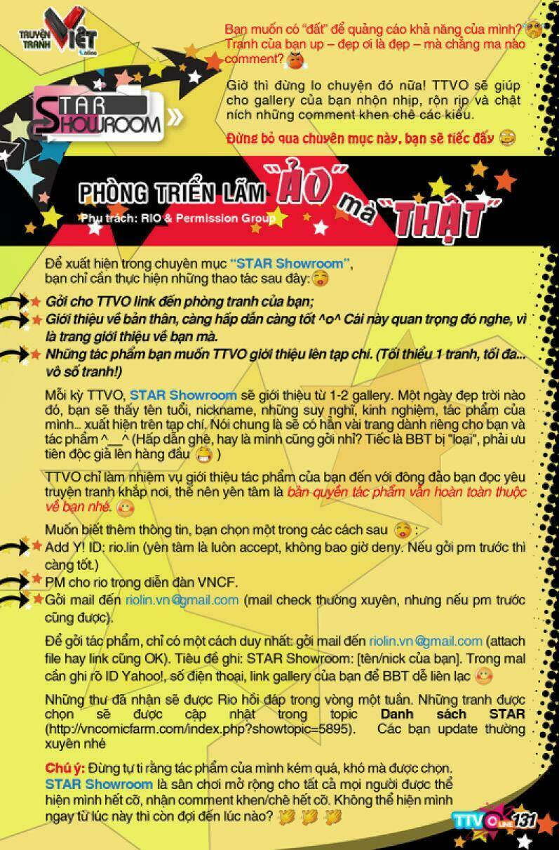 Tạp Chí Truyện Tranh Việt Nam Online – Ttvo Chapter 1 - Trang 2