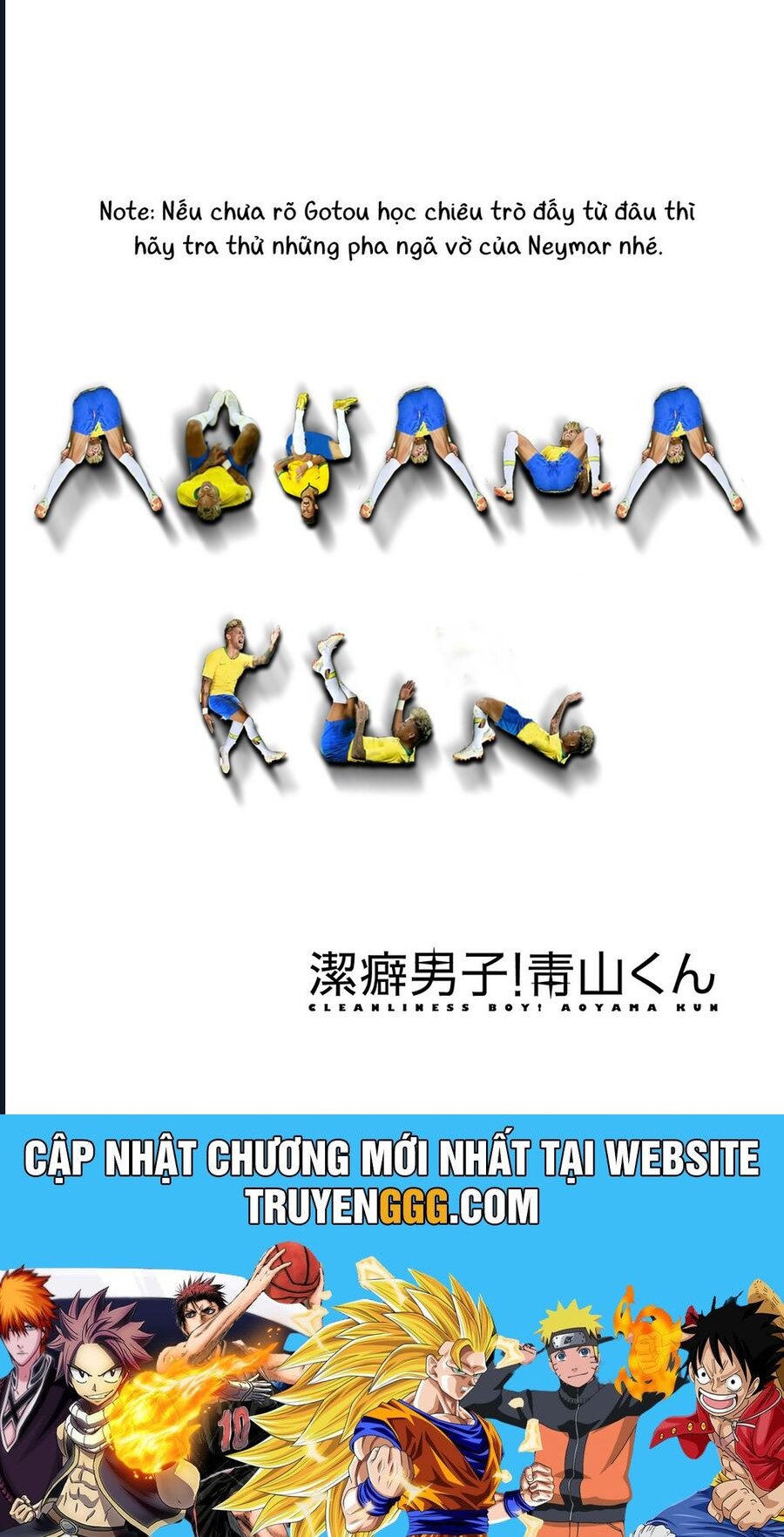 Chàng Trai Sạch Sẽ! Aoyama-Kun Chapter 40 - Trang 2