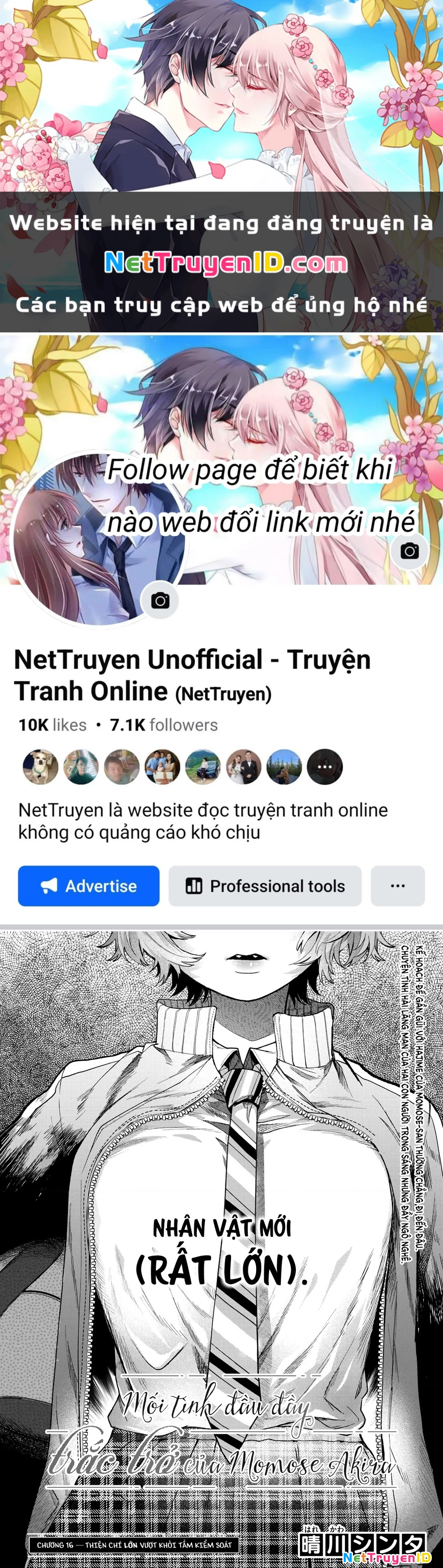 Mối Tình Đầu Đầy Trắc Trở Của Momose Akira Chapter 16 - Trang 2