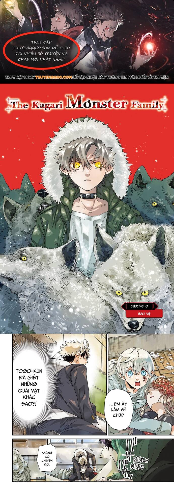 Gia Đình Quái Vật Kagari Chapter 8 - Trang 2