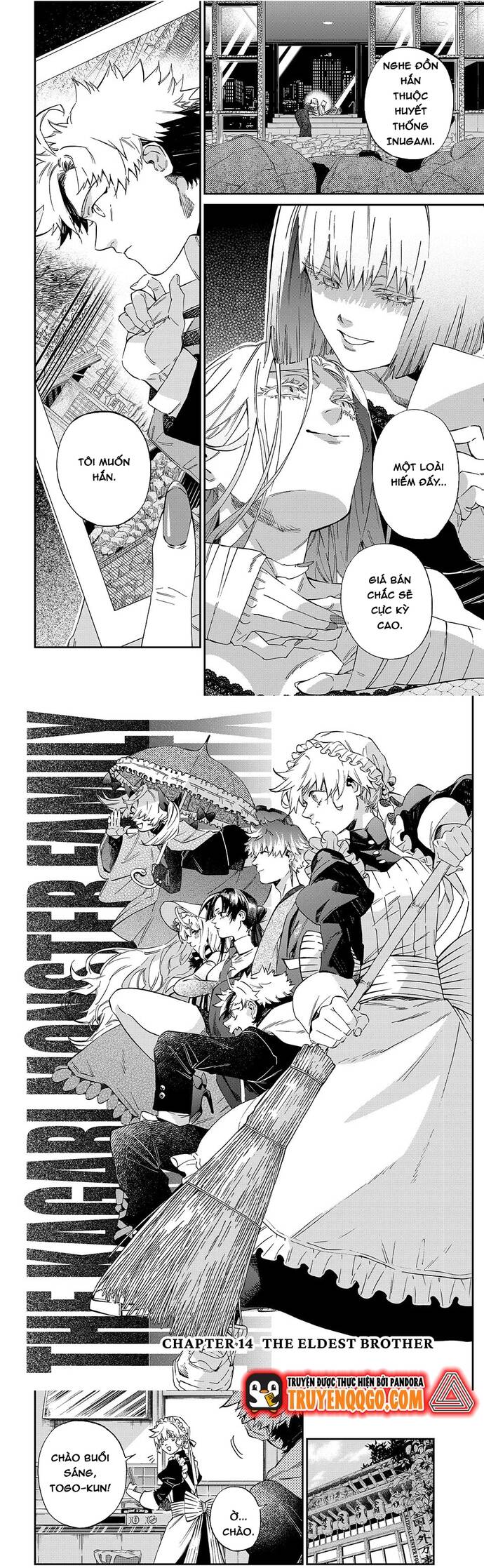 Gia Đình Quái Vật Kagari Chapter 14 - Trang 2