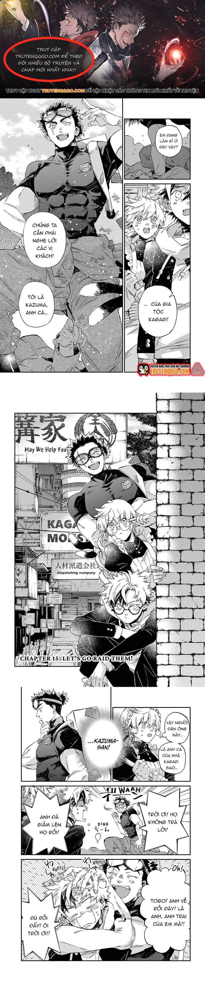 Gia Đình Quái Vật Kagari Chapter 15 - Trang 2