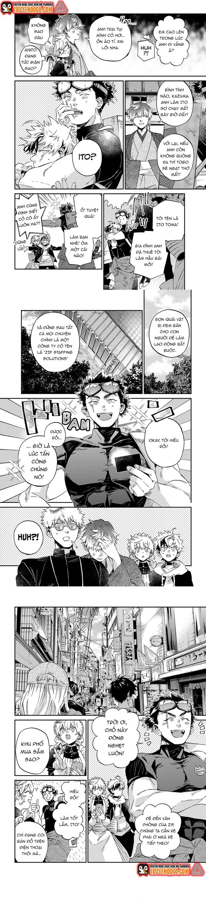 Gia Đình Quái Vật Kagari Chapter 15 - Trang 2