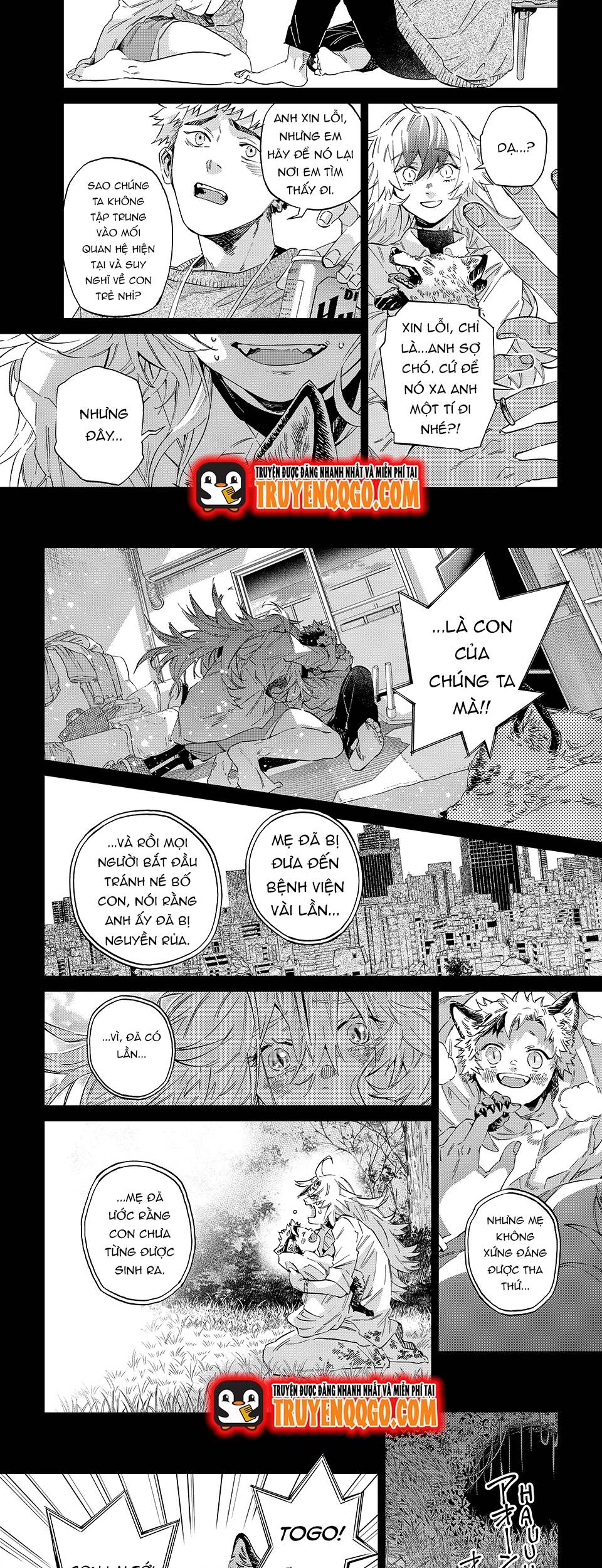 Gia Đình Quái Vật Kagari Chapter 18.1 - Trang 2