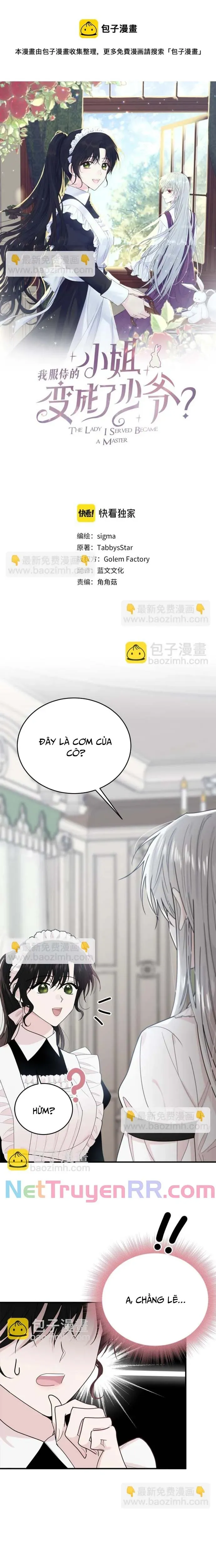 Tiểu Thư Mà Tôi Phục Vụ Biến Thành Thiếu Gia Rồi Chapter 4 - Trang 2