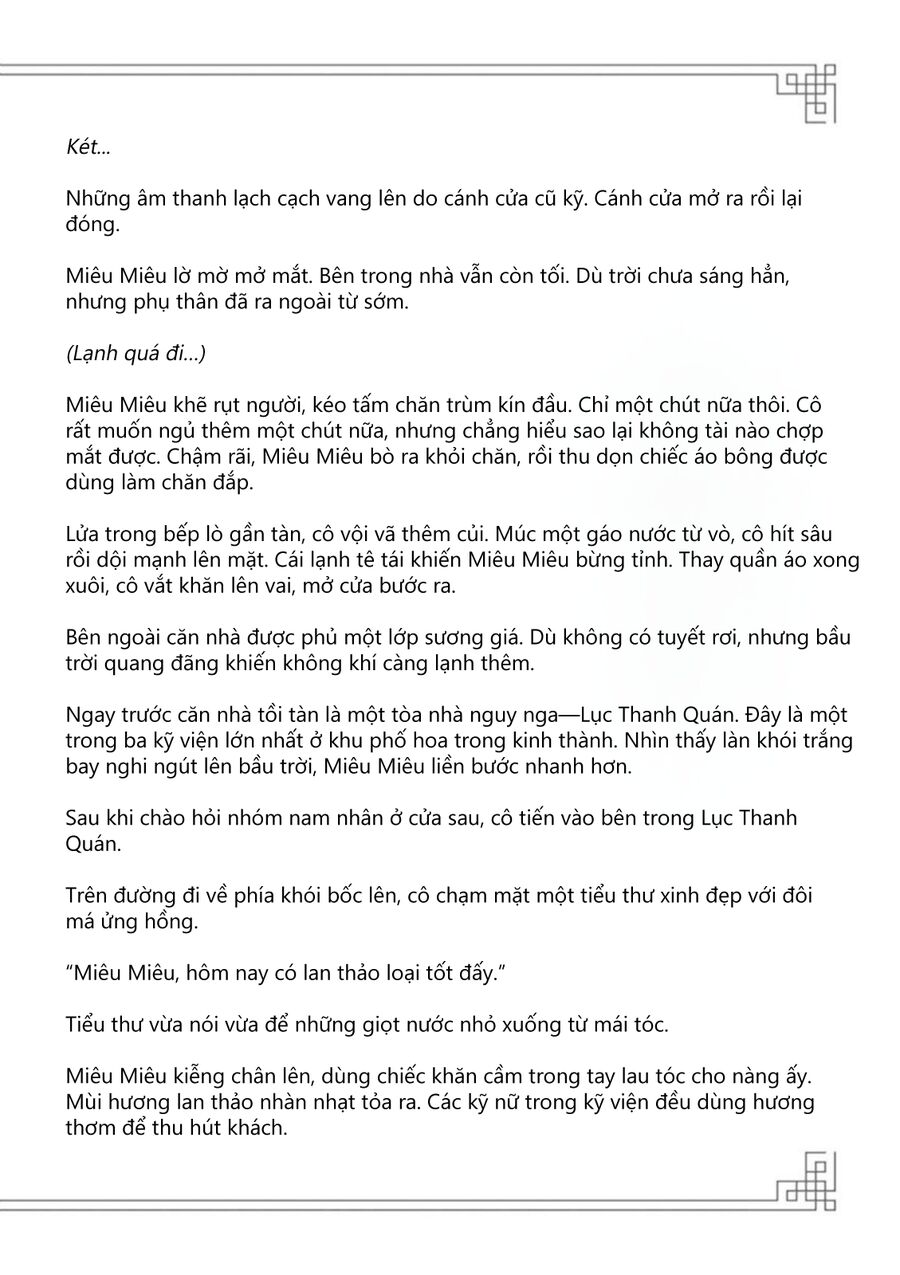 Dược Sư Tự Sự – Sổ Tay Giải Mã Bí Ẩn Chốn Hậu Cung Của Miêu Miêu Chapter 9.5 - Trang 2