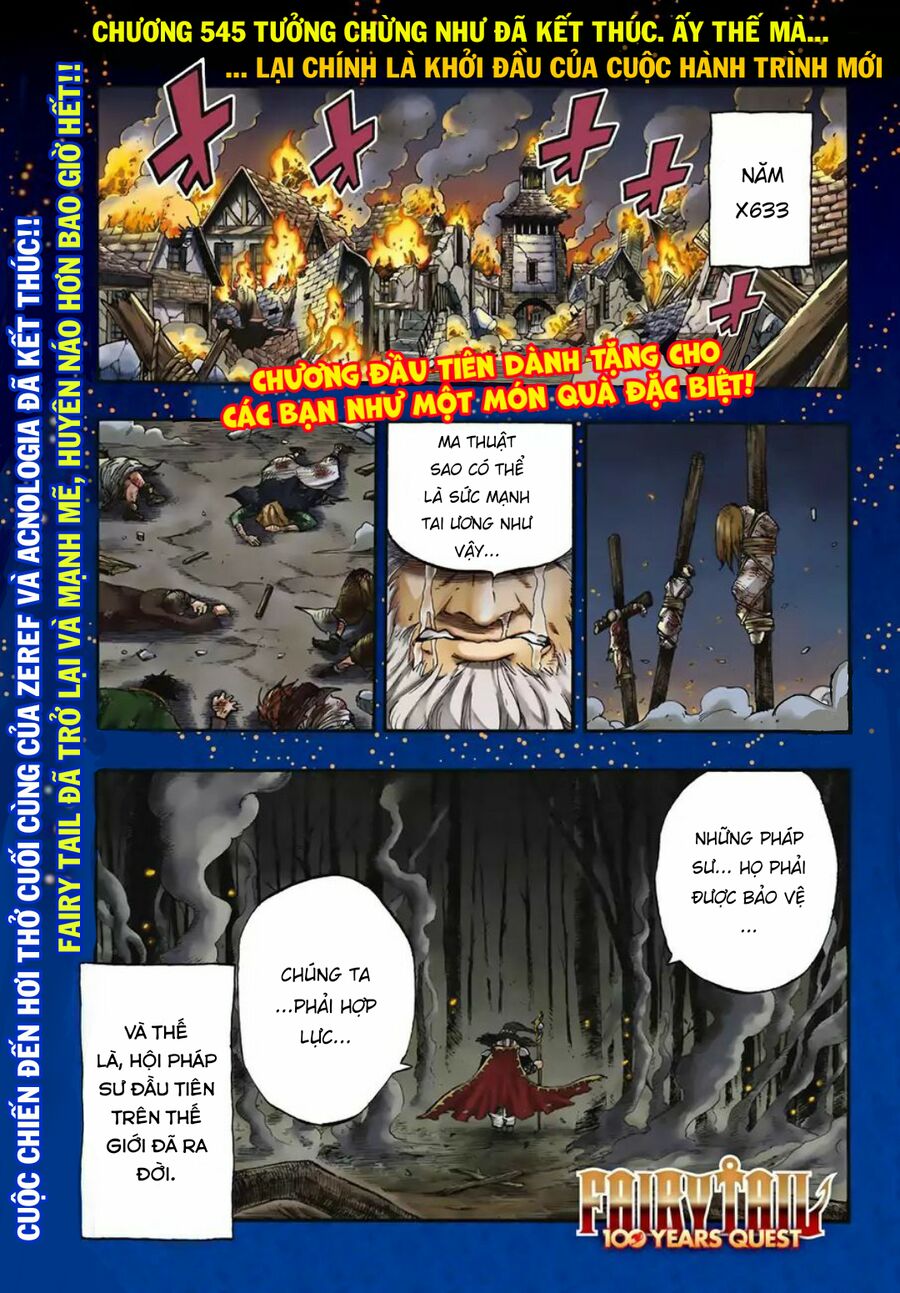 Fairy Tail Nhiệm Vụ Trăm Năm Chapter 1 - Trang 2