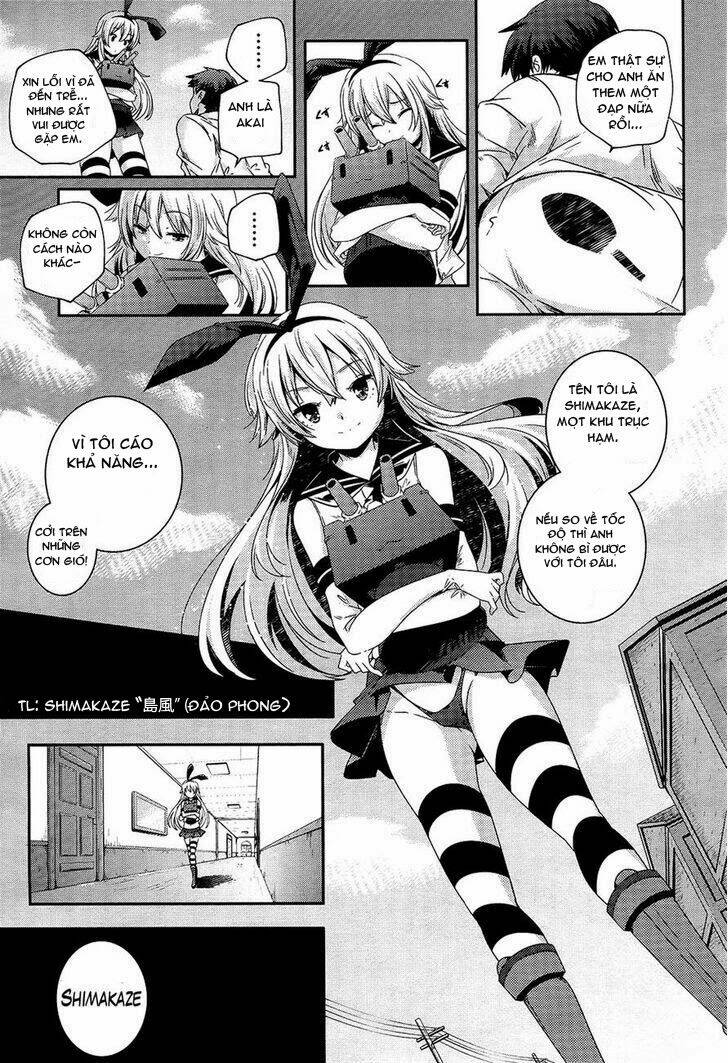 Kantai Collection – Shimakaze Tsumujikaze No Shoujo Chapter 1 - Trang 2