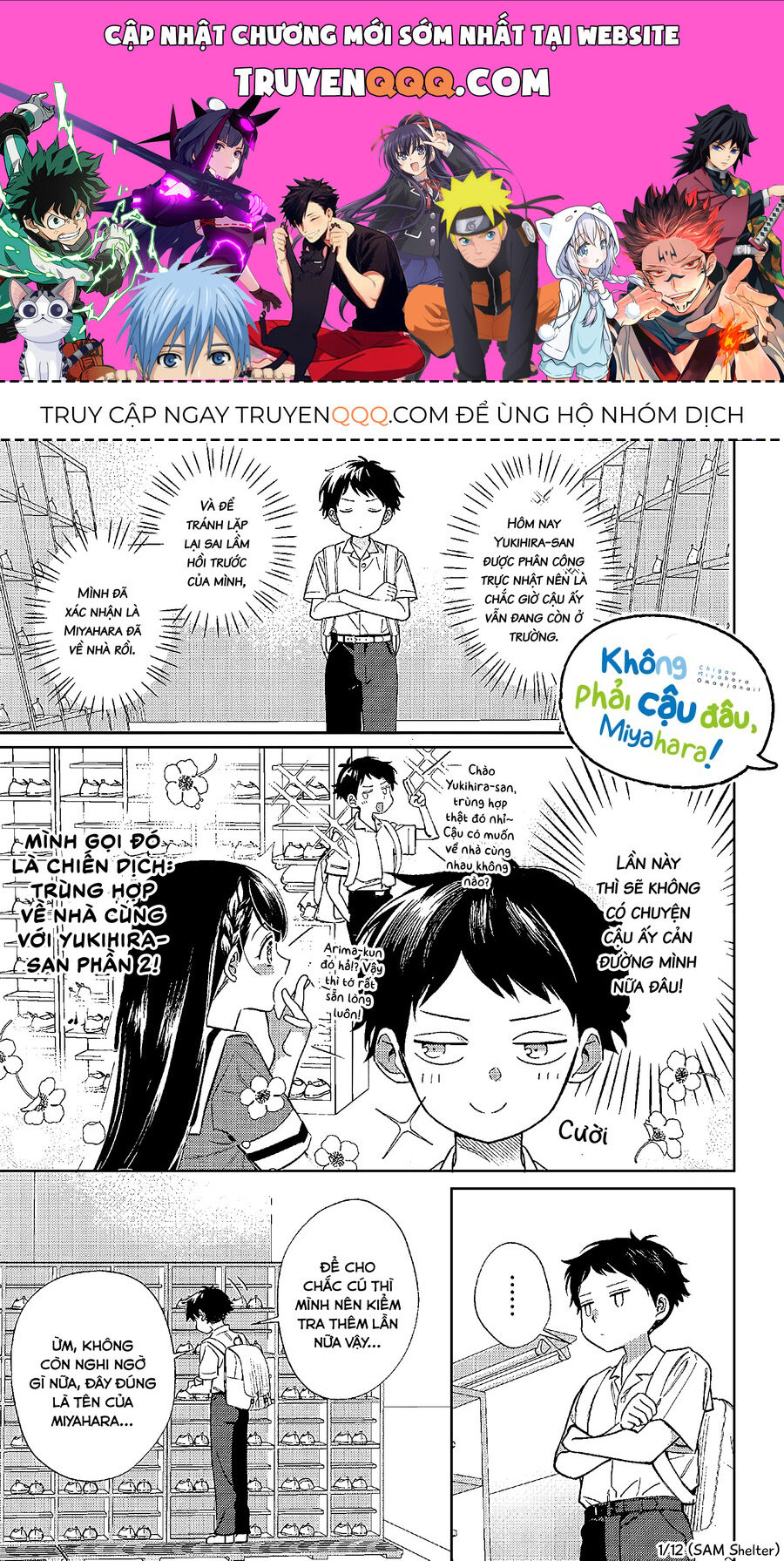 Không Phải Cậu Đâu, Miyahara! Chapter 7 - Trang 2