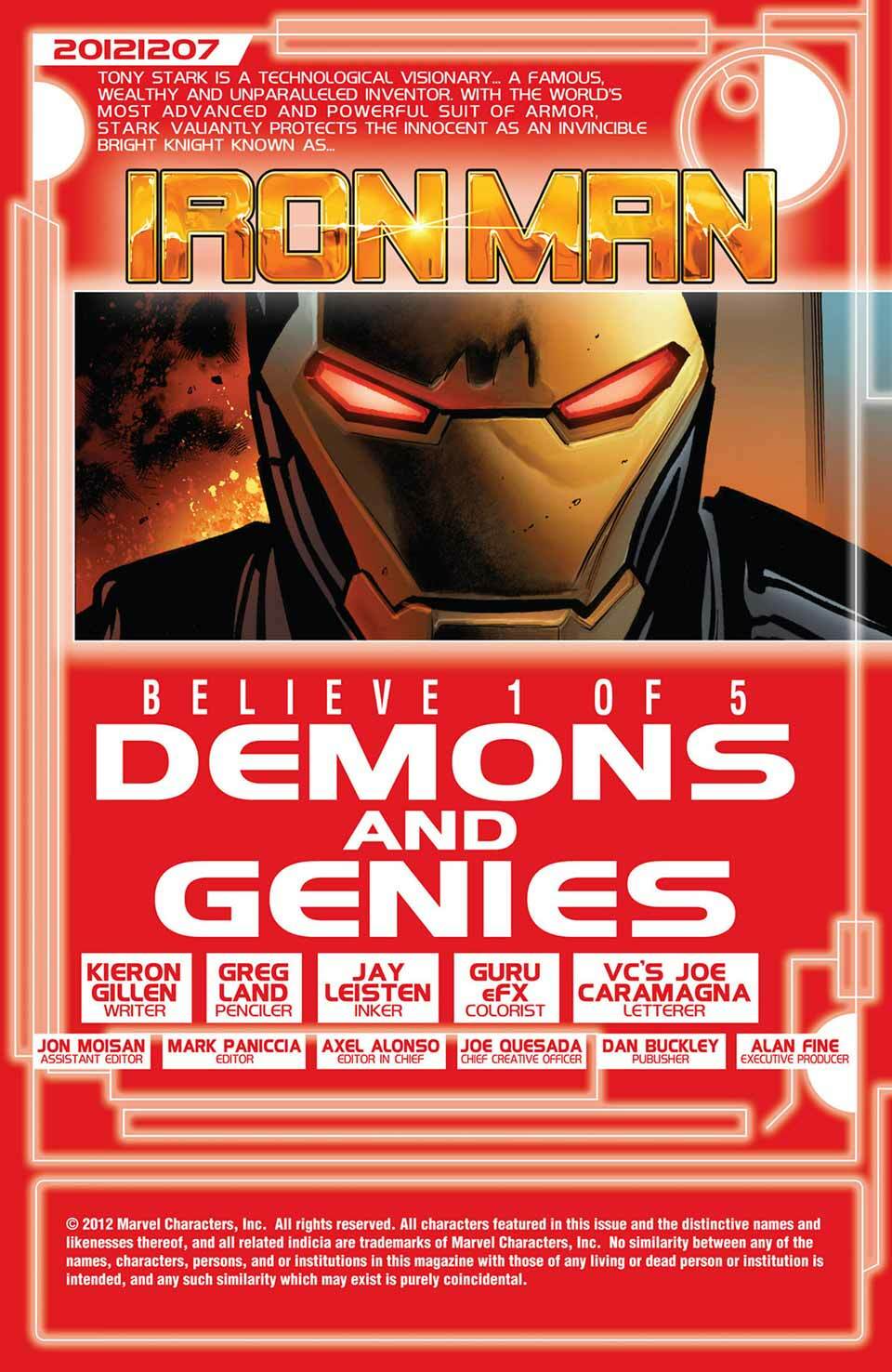 Iron Man V5 (2013) Chapter 1 - Trang 2