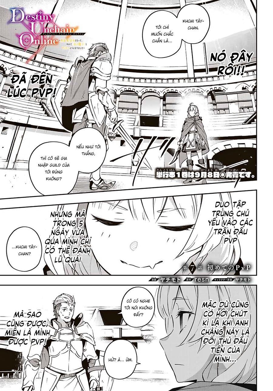 Destiny Unchain Online: Bị Biến Thành Thiếu Nữ Ma Cà Rồng, Tôi Được Biết Đến Với Tên Gọi Chapter 7 - Trang 2