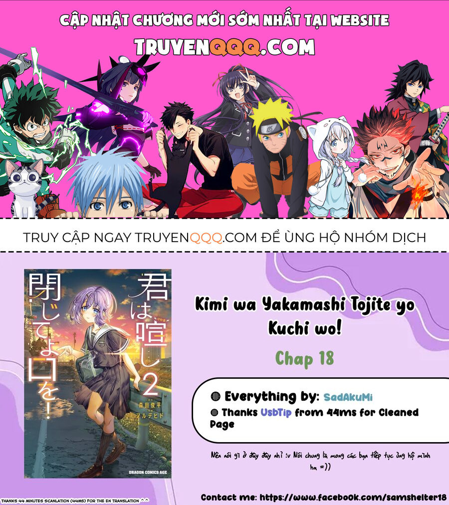Cậu Ồn Ào Quá, Im Lặng Giùm Tớ Đi! Chapter 18 - Trang 2