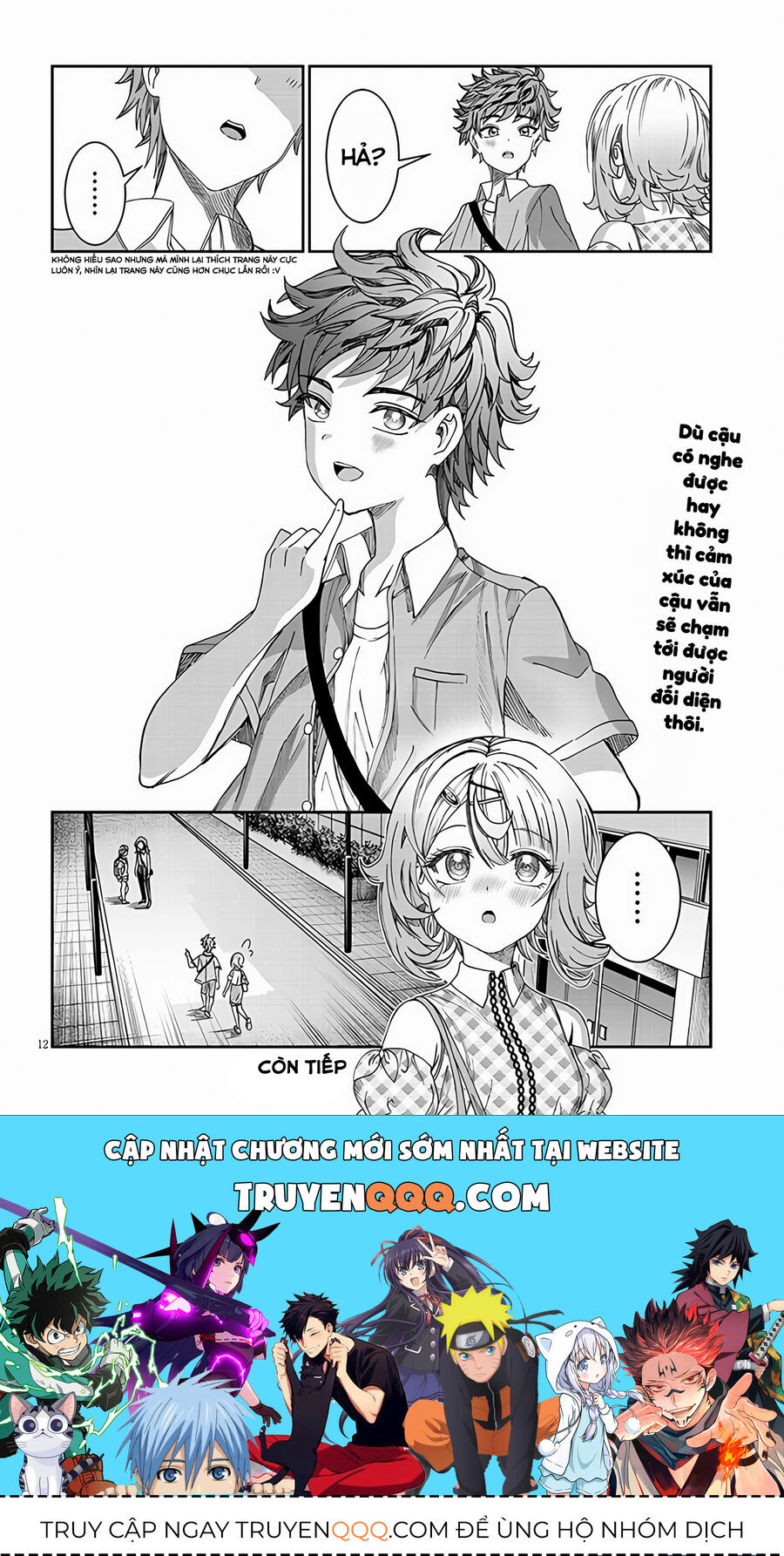 Cậu Ồn Ào Quá, Im Lặng Giùm Tớ Đi! Chapter 21 - Trang 2